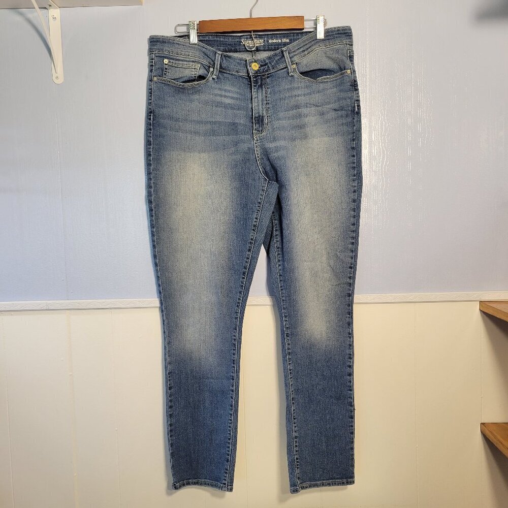 Levi's 18 Signature Modern Slim Faded Blue Classic Jeans